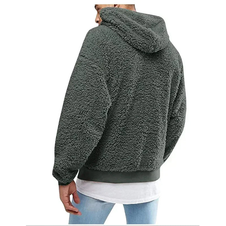 Drune | Hoodie mit Weichem Sherpa-textur Polyester-fleece Komfortabel und Trendy