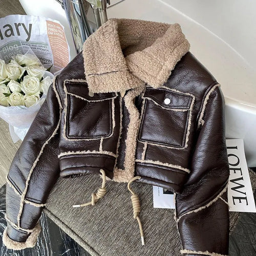 Drune | Winterlederjacke Mit Wärmendem Futter