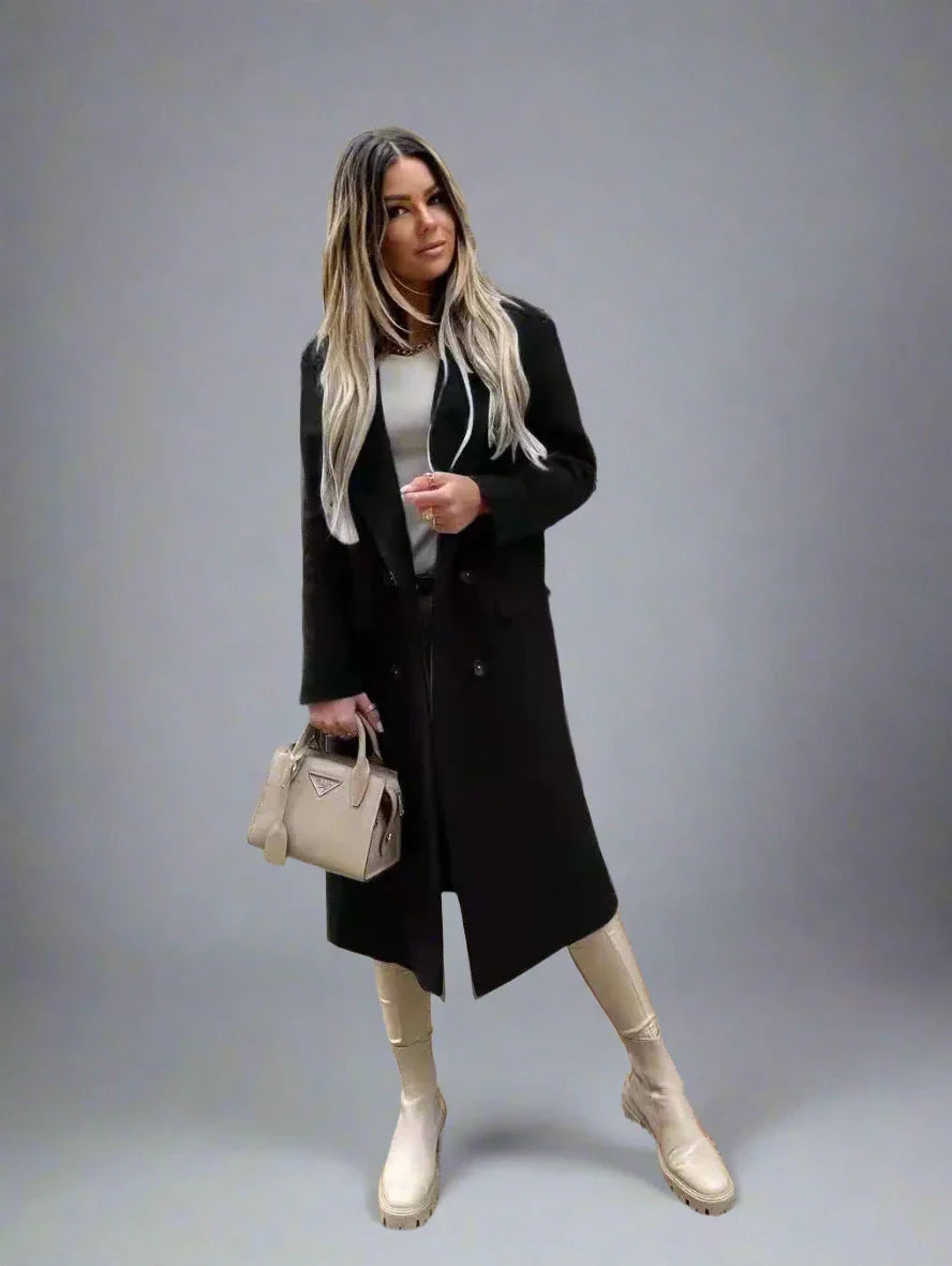 Drune | Stylischer Retro-Wintermantel für Frauen