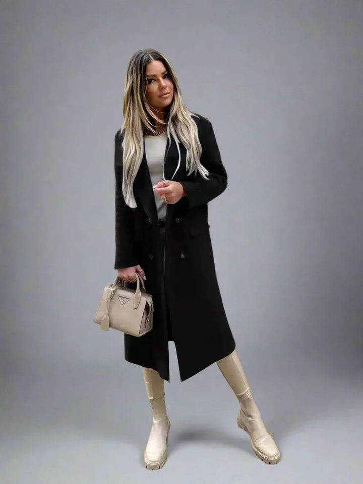 Drune | Stylischer Retro-Wintermantel für Frauen