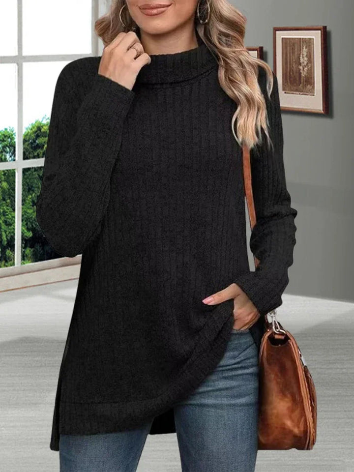 Drune | Warmer gestreifter Rollkragenpullover