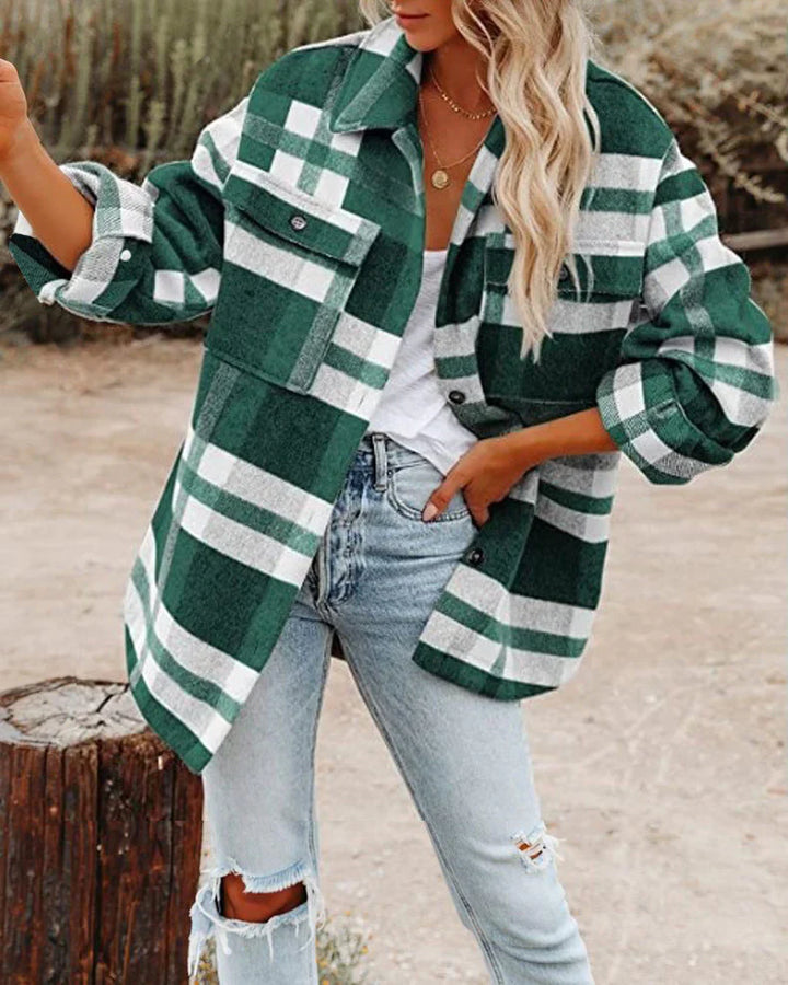 Drune | Warme Woll Jacke Damen