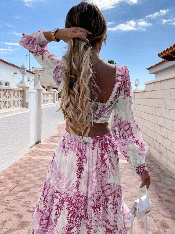 Drune | Elegantes Kleid mit Ausschnitt
