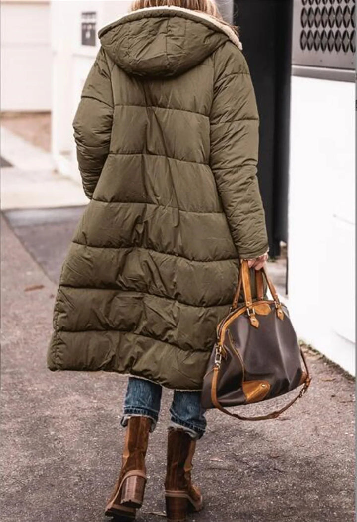 Drune | Winterkapuzen-Steppjacke für Damen