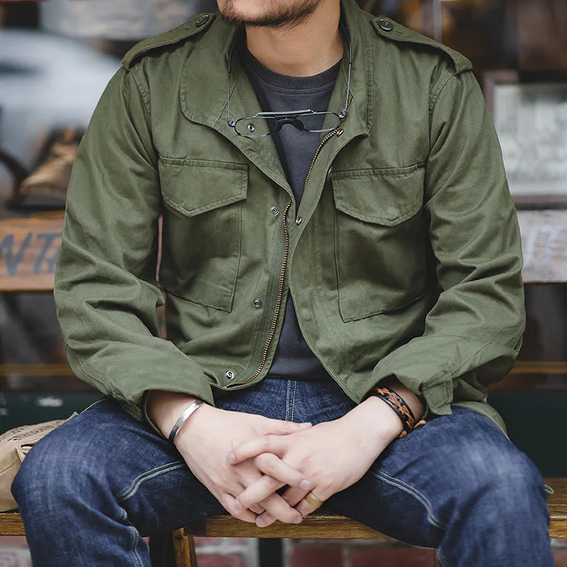 Drune | 100% Baumwolle Vintage Jacke