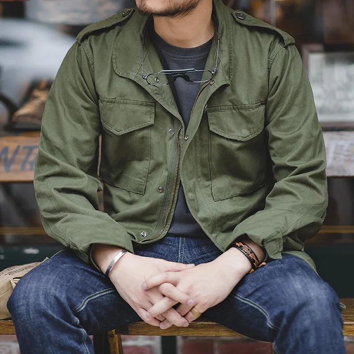 Drune | 100% Baumwolle Vintage Jacke