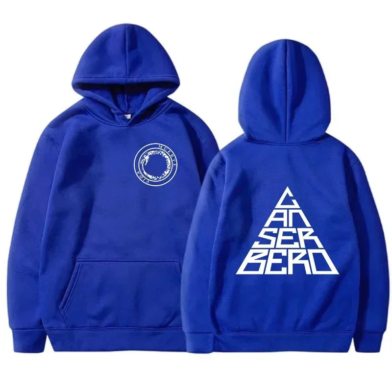 Drune | Hoodie mit Grafischem Druck Baumwollmix Modern und Einzigartig