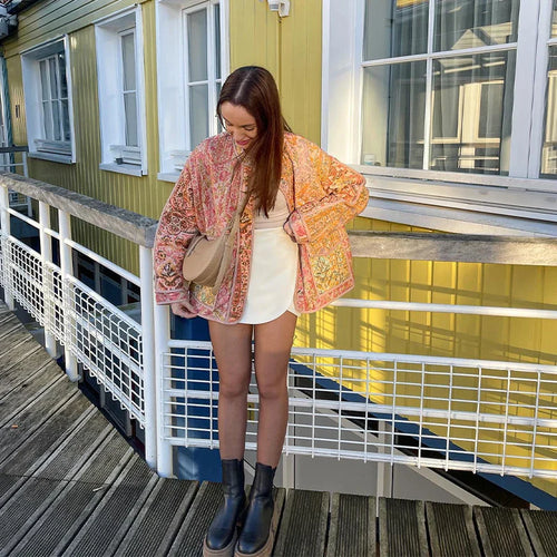 Drune | Modische, Elegante Jacke mit Druck