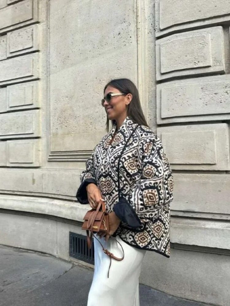 Drune | Jacke - Elegant - Luxuriöses Material - Geeignet für den täglichen Gebrauch der Frau