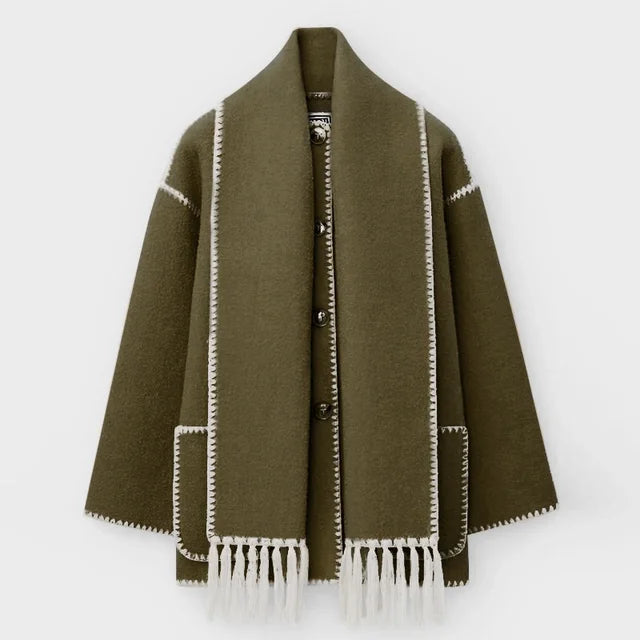Drune | Wollmischung Schaljacke