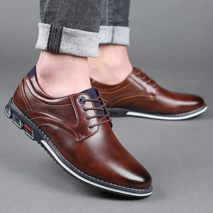 scarpe in pelle con Comfort Attivo