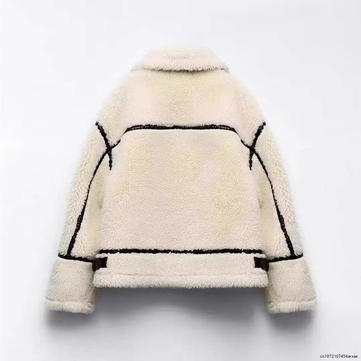 Drune | Gemütliche Kunstfell-Winterjacke