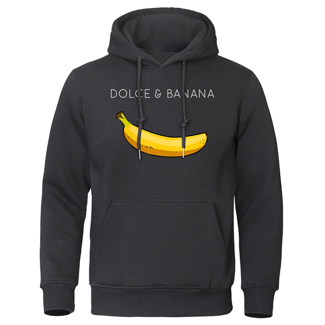 Drune | Hoodie mit Lustigem Druck Baumwollmix Weich und Bequem