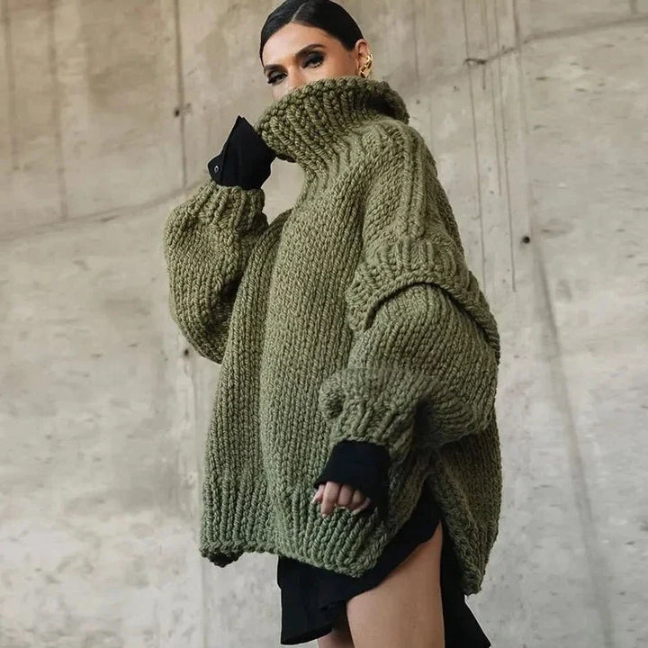 Drune | Rollkragenpullover in Übergröße
