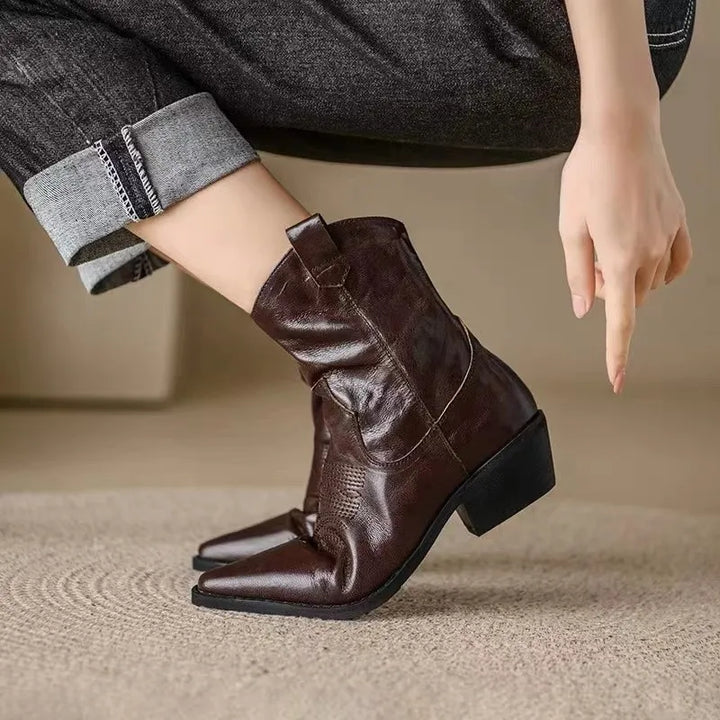 Drune | Damen Tapered Boots