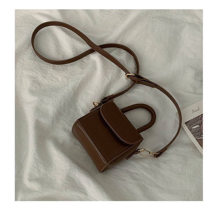 Drune Damen Tragbare Kleine Quadratische Tasche | Vielseitige Umhängetasche