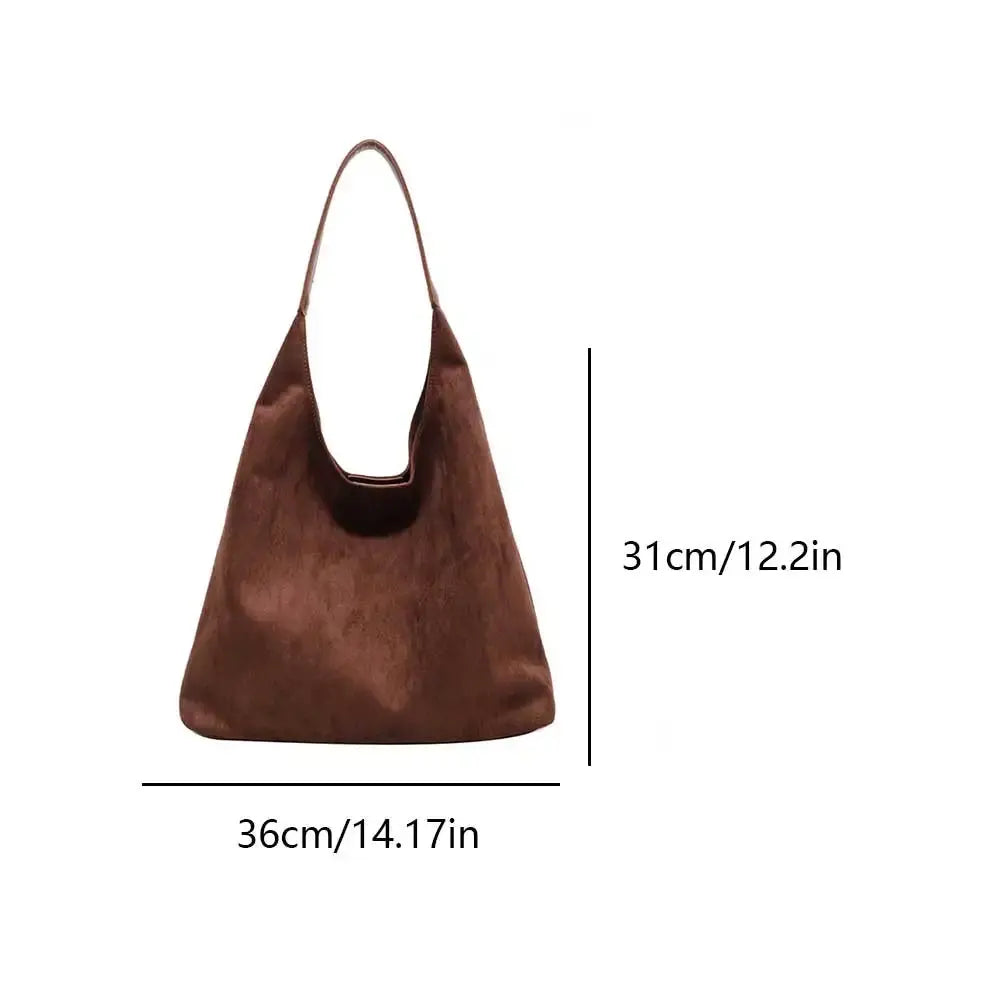 Drune | Tote Tasche Aus Wildleder
