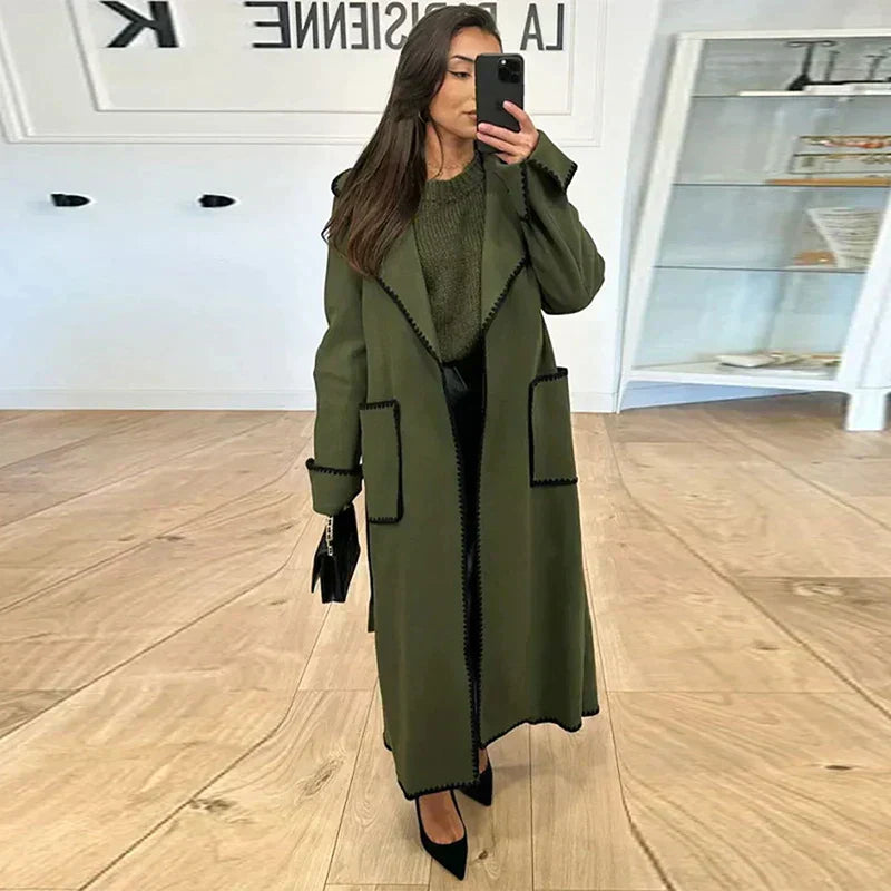 Drune | Damenjacke mit kontrastierenden Nähten