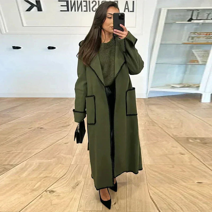 Drune | Damenjacke mit kontrastierenden Nähten