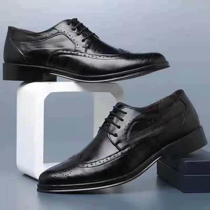 Drune | Bequeme Oxford Herren Business Anzug Schuhe
