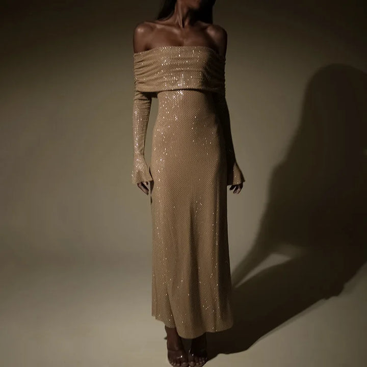 Drune | Elegantes Twilight Glitzerkleid