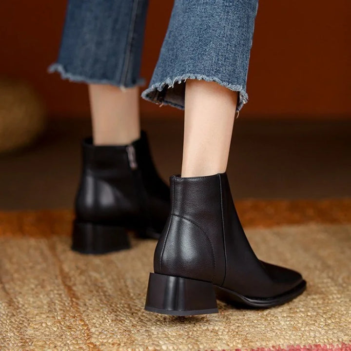 Drune | Chunky Absatz Stiefeletten