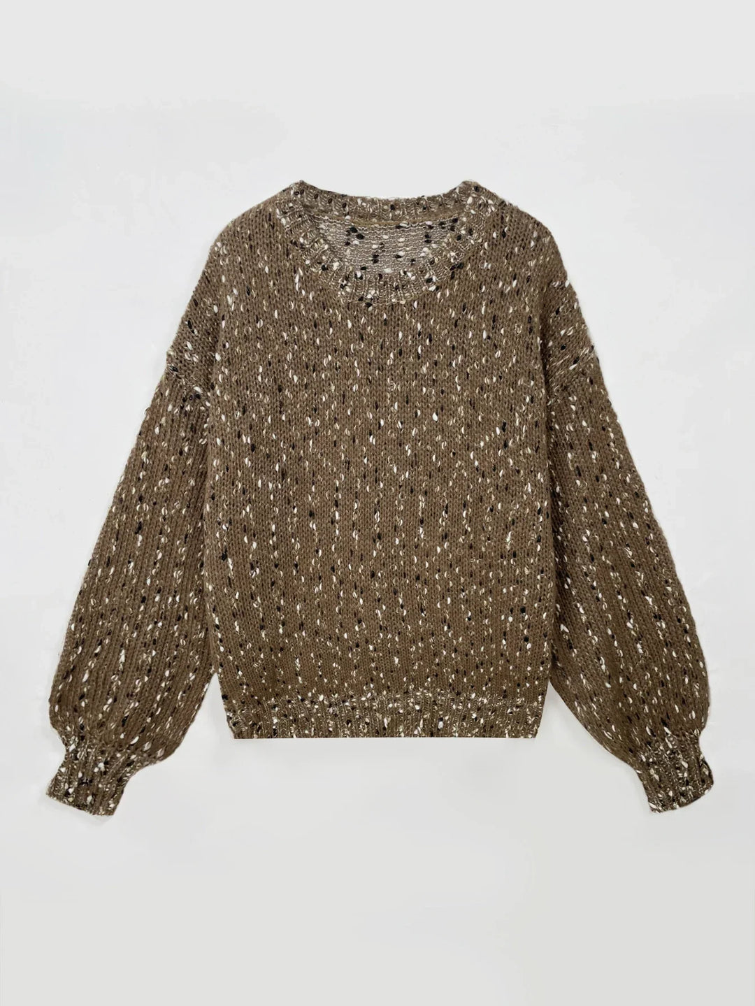 Drune | Lässiger Winterpullover mit Rundhalsausschnitt
