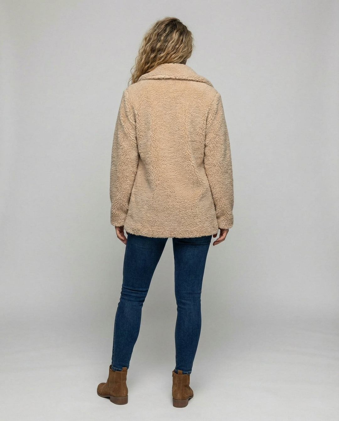 Warmer Fleece Mantel Damen | Drune