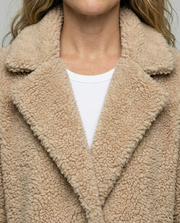 Warmer Fleece Mantel Damen | Drune
