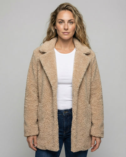 Warmer Fleece Mantel Damen | Drune