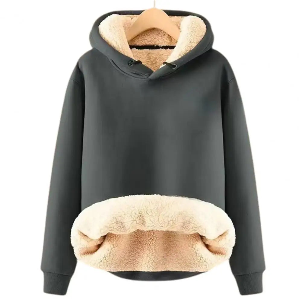 Drune | Warmer Hoodie mit Fleece-futter Polyester und Sherpa Bequem und Trendy
