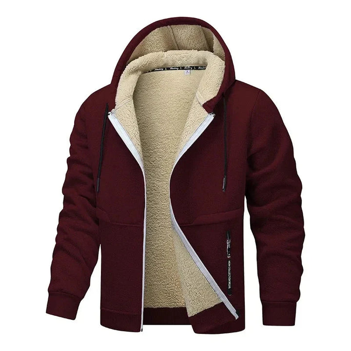 Drune | Wärmende Kapuzenjacke mit Fleecefutter für Herren