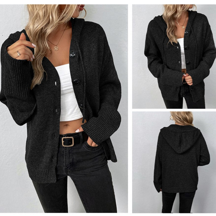 Drune |  Damen Strickjacke - Lässig - Vielseitiges Design - Winter