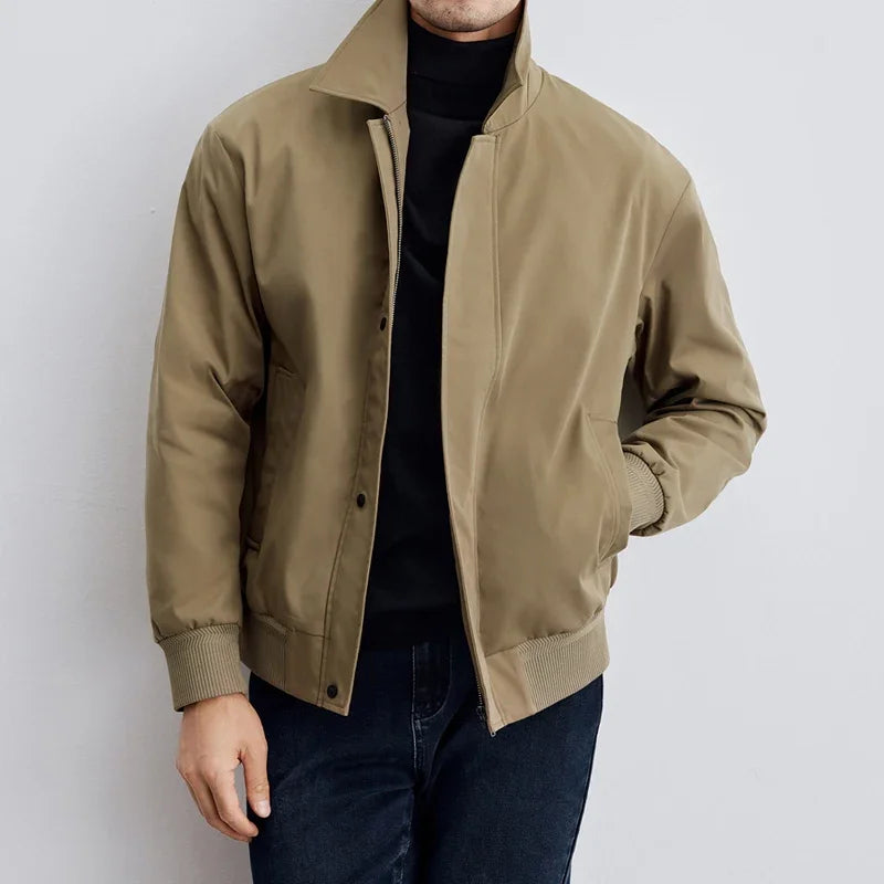 Drune | Herren-Blousonjacke Mit Reißverschluss Und Klassischem Kragen