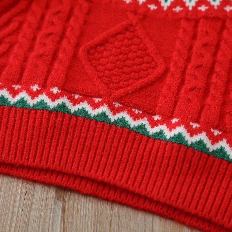 Drune | Kinderpullover mit Teddybär - Weicher Plüschpullover für Jungen und Mädchen