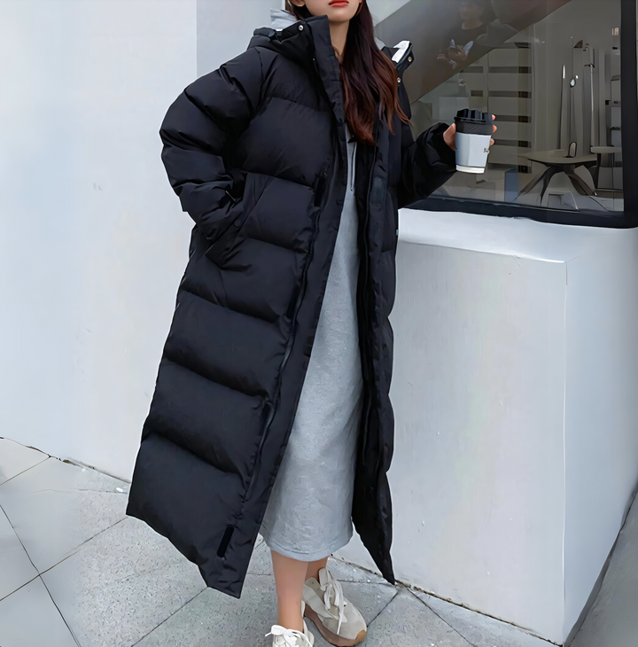 Drune | Lange Pufferjacke
