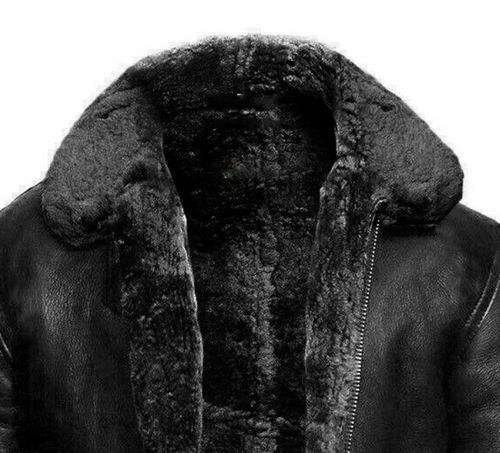 Drune | Leder Wintermantel
