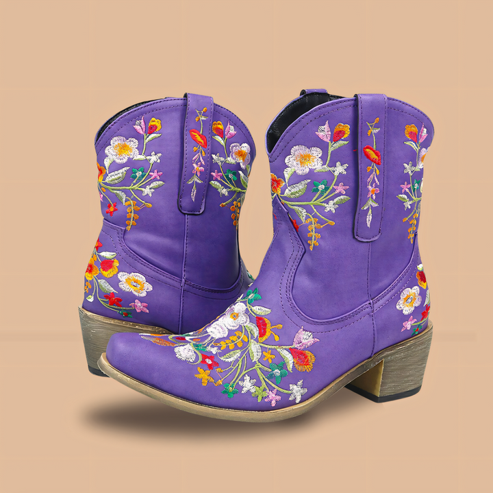 Drune | Wetterbeständige Vintage Cowgirl-Stiefel