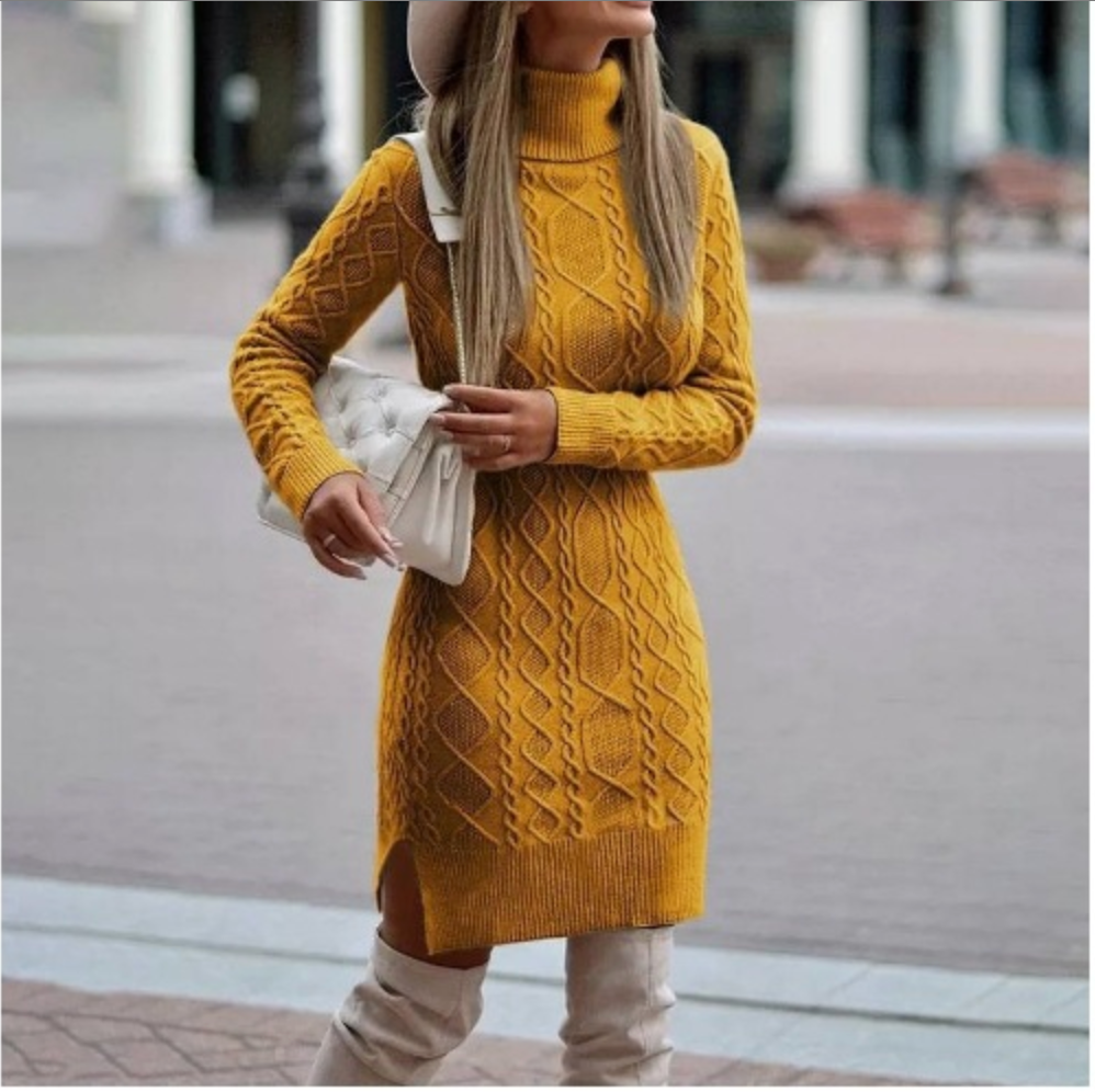 Drune | Herst Winter-Strickkleid