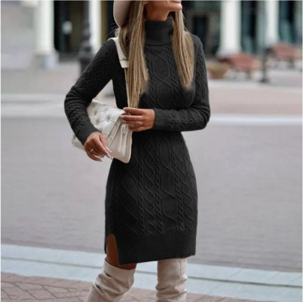Drune | Herst Winter-Strickkleid