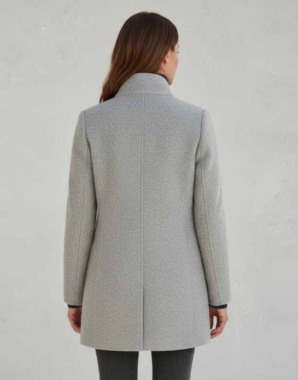 Drune | Kurzmantel Modern Elegant Übergangsjacke für Alltag & Beruf