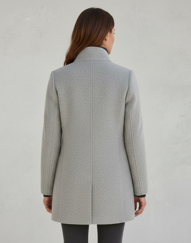 Drune | Kurzmantel Modern Elegant Übergangsjacke für Alltag & Beruf