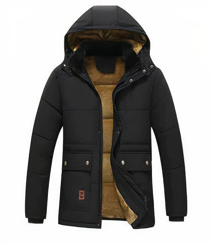 Drune | Herren Kapuzen Winterjacke