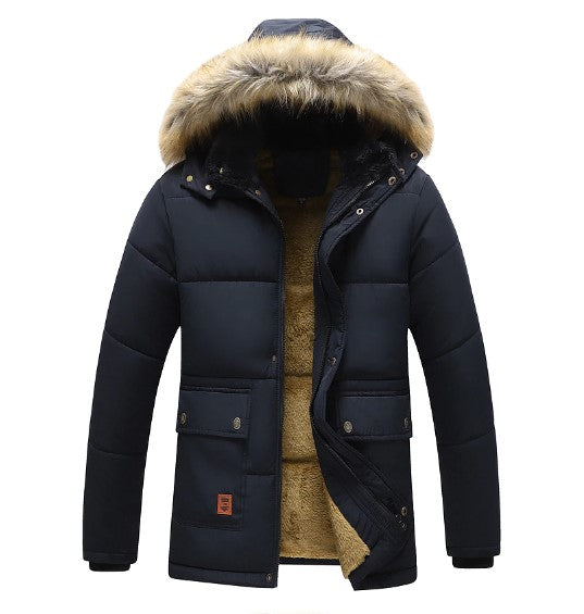 Drune | Herren Kapuzen Winterjacke