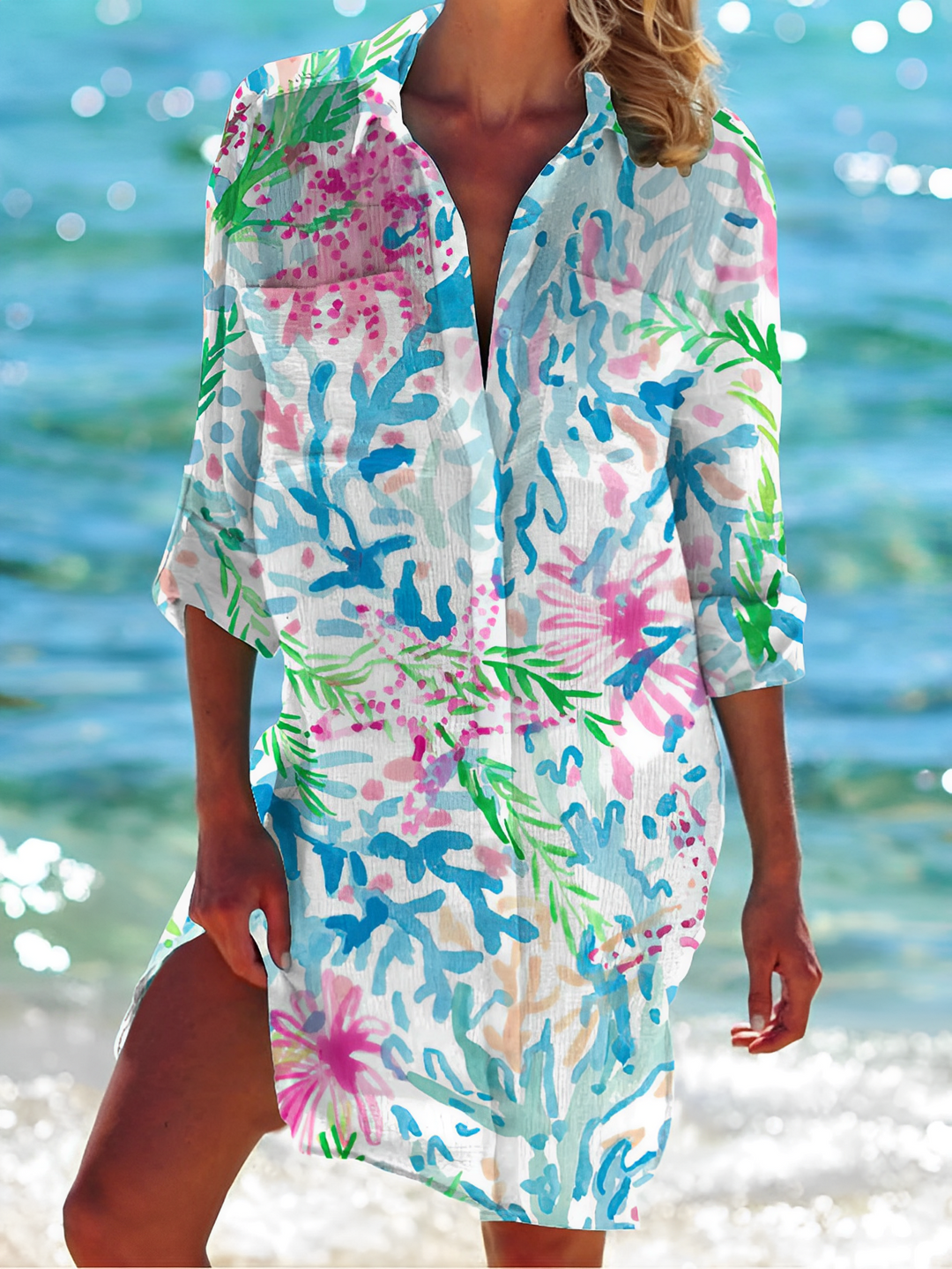 Drune | Button-down Bluse für Damen - Stilvoll & Komfortabel