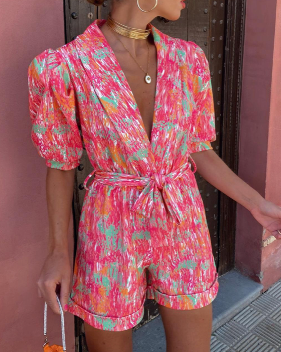Drune | Farbiger Sommer-Overall
