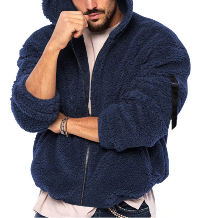 Drune | Bequeme Teddy Fleece Jacke für Männer