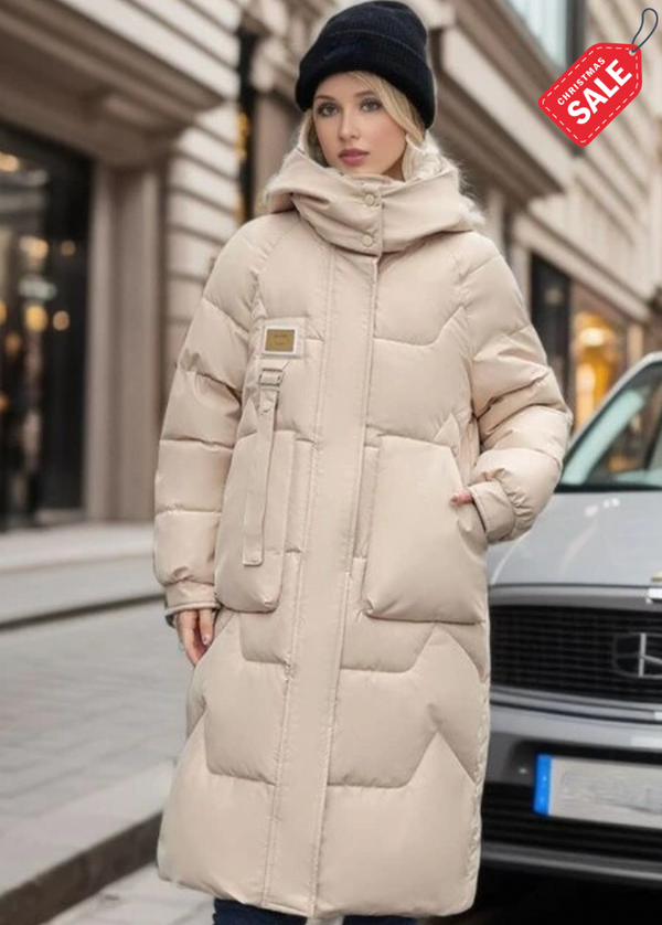 Drune | Lang geschnittene gepolsterte Jacke