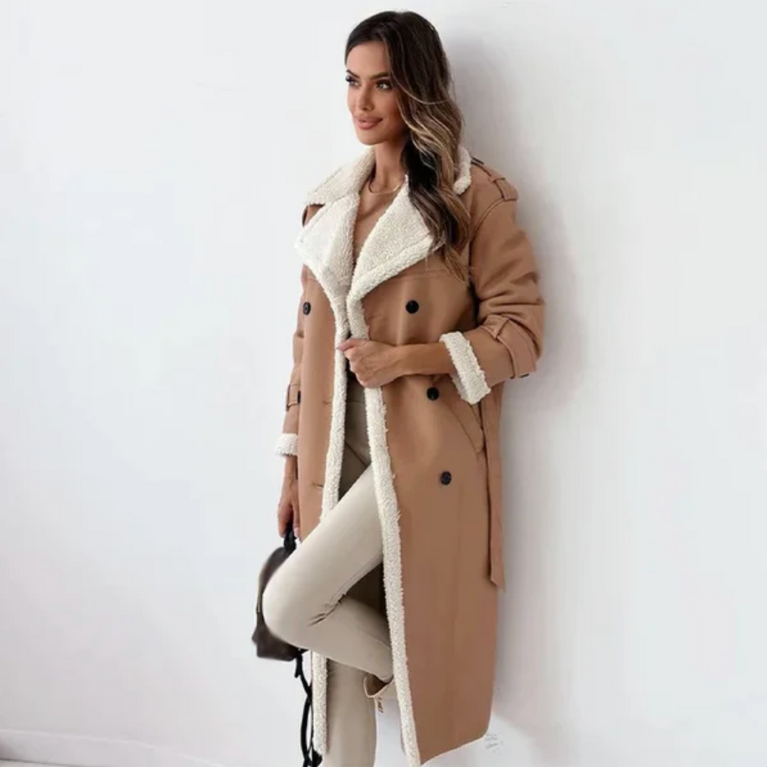 Drune | Kuscheliger Wintermantel mit Fleece für Frauen - Edition 2024