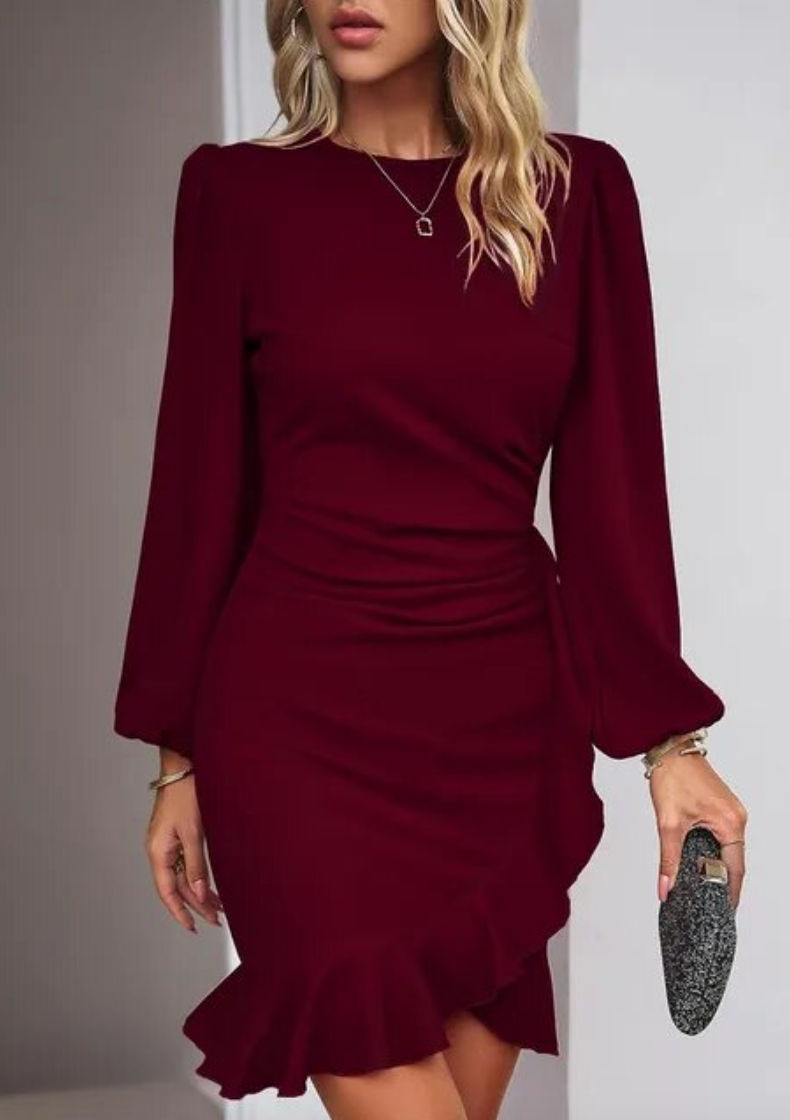 Drune | Elegantes Abendkleid Mit Schmeichelhafter Passform Für Frauen
